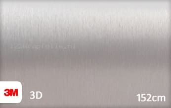 3M 1080 BR120 Brushed Aluminium wrapfolie