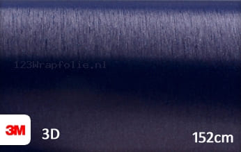 3M 1080 BR217 Brushed Steel Blue wrapfolie
