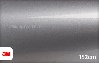 3M 1080 G251 Gloss Sterling Silver wrapfolie