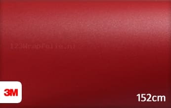 3M 1080 M203 Matte Red Metallic wrapfolie