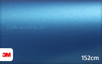 3M 1080 M227 Matte Blue Metallic wrapfolie