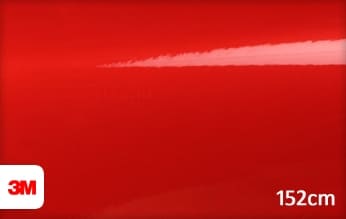 3M 1380 G53 Gloss Flame Red wrapfolie