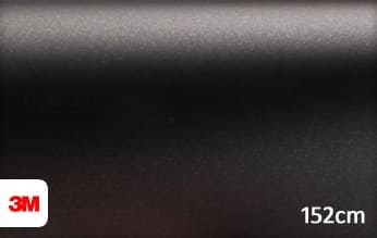 3M 1380 M212 Matte Black Metallic wrapfolie