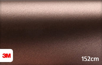 3M 1380 M219 Matte Brown Metallic wrapfolie