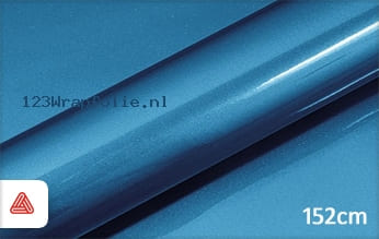 Avery SWF Bright Blue Gloss Metallic wrapfolie
