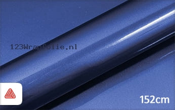 Avery SWF Dark Blue Gloss Metallic wrapfolie