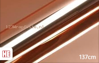 Hexis HX30SCH12B Super Chrome Rose Gold Gloss wrapfolie