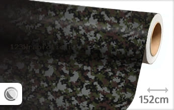 Camouflage digitaal wrapfolie